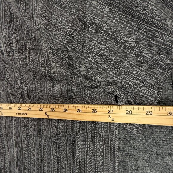 Tommy Bahama 2XL Tiki Gray Silk Button Up Shirt Short Sleeve Hawaii Adult Men - Picture 6 of 15